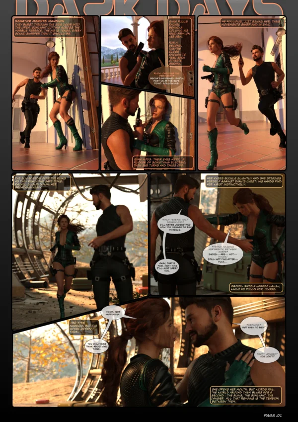 Dark Days Episode 4 Remastered: Epic Sci-Fi Comic Adventure - Image 2